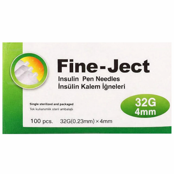 Fine Ject İnsülin Kalem İğnesi 4 mm